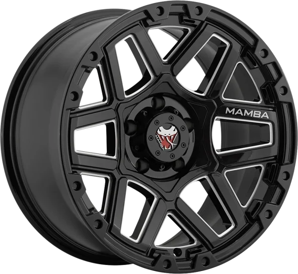 Mamba – M23 – Black – 20″x9″ 12mm – Summer Wheels – M232983125