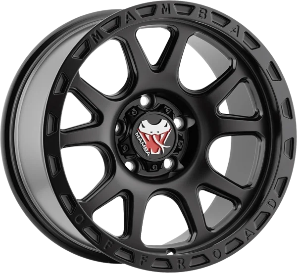 Mamba – M27 – Black – 17″x9″ 12mm – All weather Wheels – M277983125