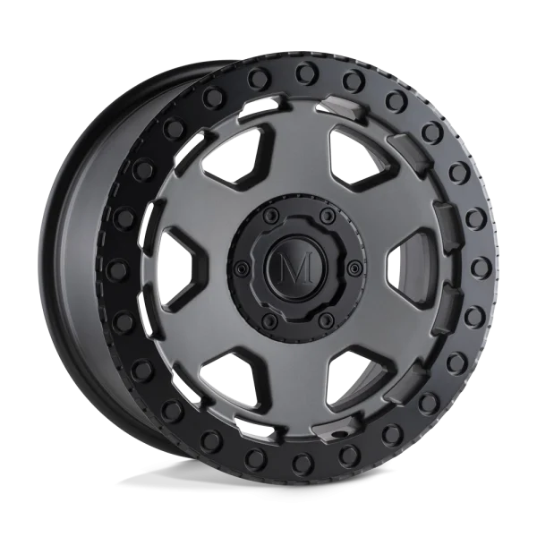Mandrus – FORSCHER – Gunmetal – 16″x8″ 45mm – All weather Wheels – 1680FSR386130G84