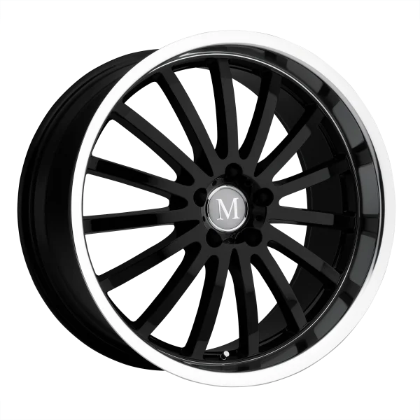 Mandrus – MILLENIUM – Black – 17″x8″ 25mm – Summer Wheels – 1780MAM255112B66