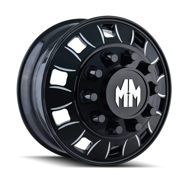 Mayhem – BIGRIG – Black – 22″x8.25″ 169mm – Summer Wheels – 8180-22810BMR