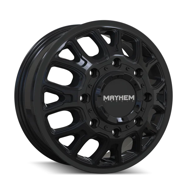 Mayhem – COGENT DUALLY – Black – 17″x6.5″ 125mm – All weather Wheels – 8107D-7677BF
