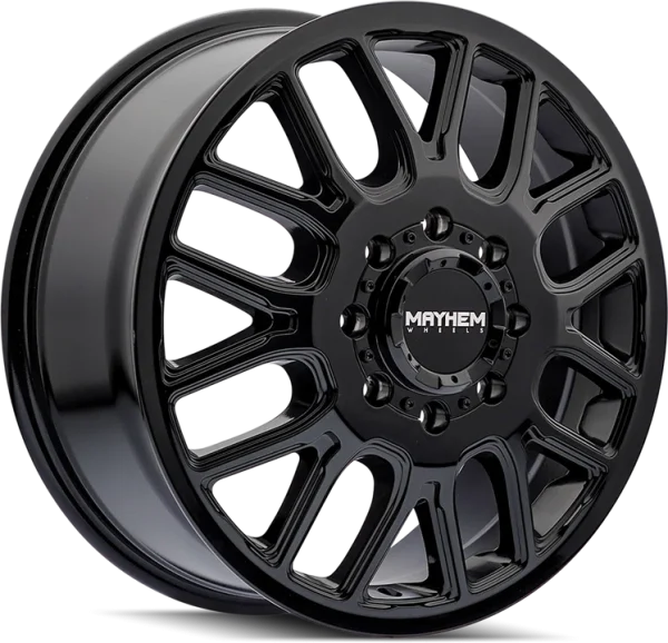 Mayhem – COGENTDUALLY – Black – 20″x8.25″ 115mm – All weather Wheels – 8107D-2881BF115