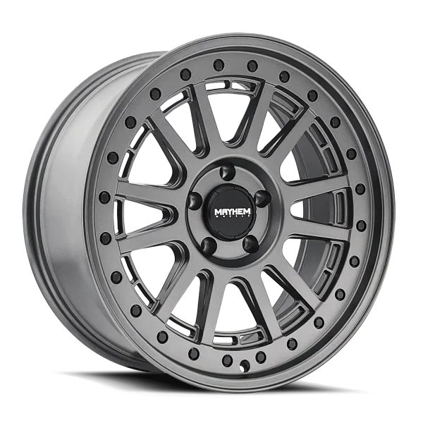 Mayhem – COMPASS – Gunmetal – 18″x9″ 18mm – All weather Wheels – 8305-8981MGT18