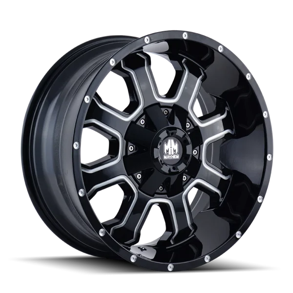 Mayhem – FIERCE – Black – 17″x9″ -12mm – Summer Wheels – 8103-7937M