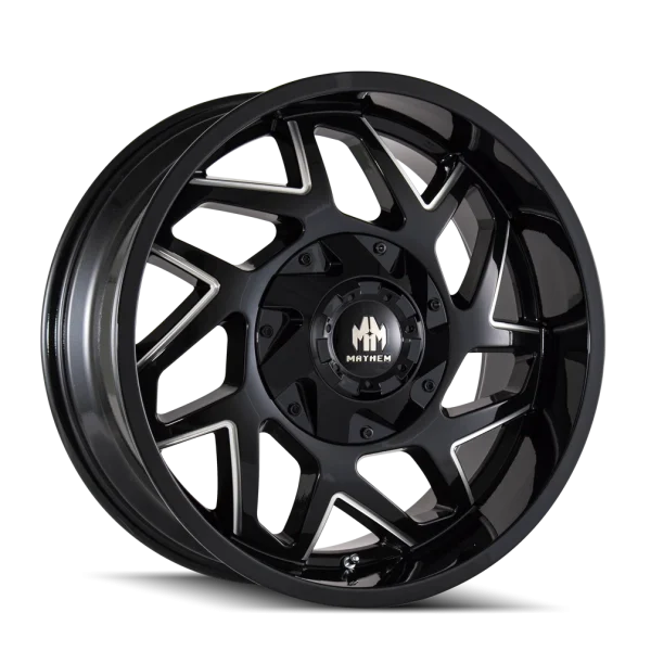 Mayhem – HATCHET – Black – 20″x9″ 0mm – Summer Wheels – 8106-2954BM