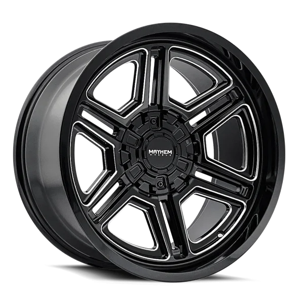 Mayhem – HERMOSA – Black – 20″x10″ -25mm – Summer Wheels – 8117-2152BM