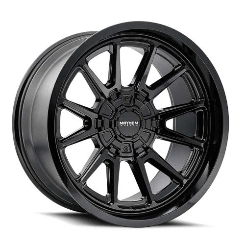 Mayhem – INTREPID – Black – 18″x9″ -12mm – All weather Wheels – 8116-8952B
