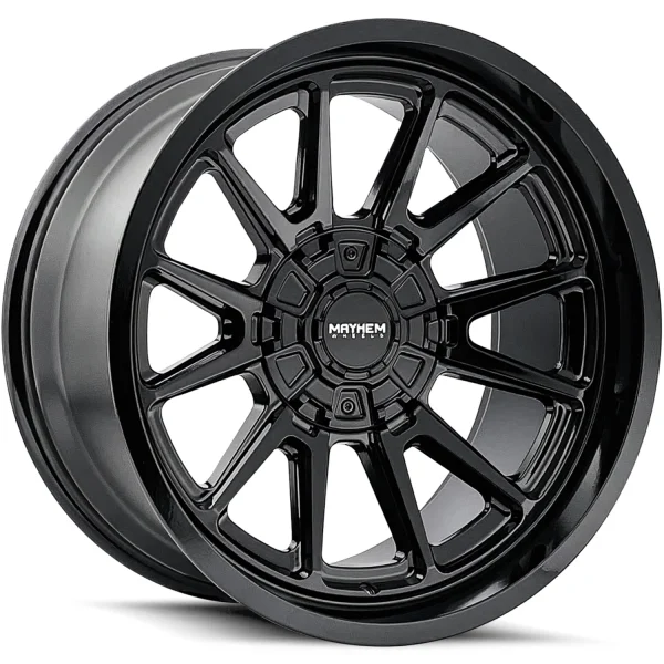 Mayhem – INTREPID – Black – 20″x9″ 0mm – All weather Wheels – 8116-2937B