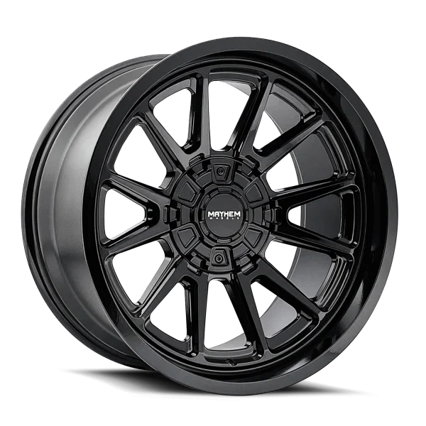 Mayhem – INTREPID – Black – 18″x9″ -12mm – All weather Wheels – 8116-8956B
