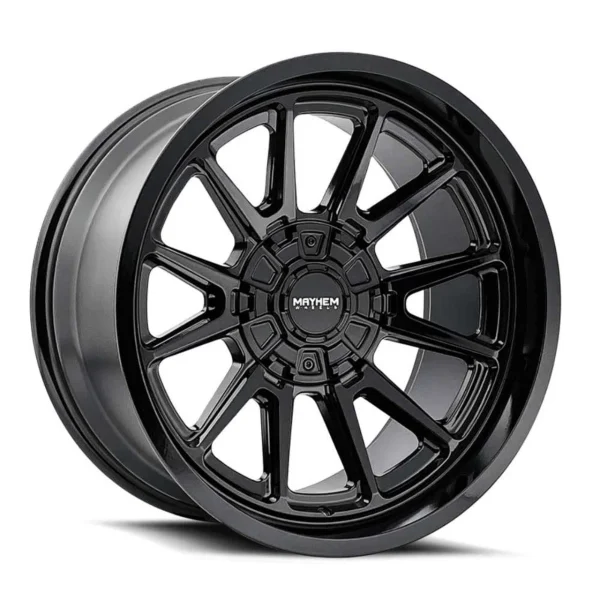 Mayhem – INTREPID – Black – 18″x9″ -12mm – Summer Wheels – 8116-8970B