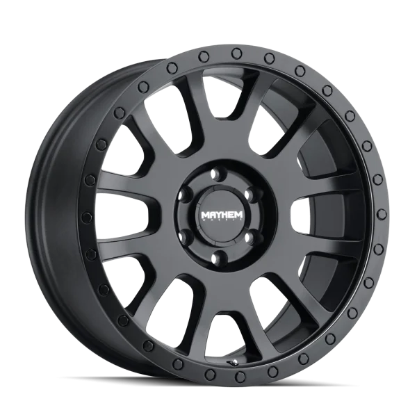 Mayhem – SCOUT – Black – 17″x8.5″ 0mm – All weather Wheels – 8302-7873MB