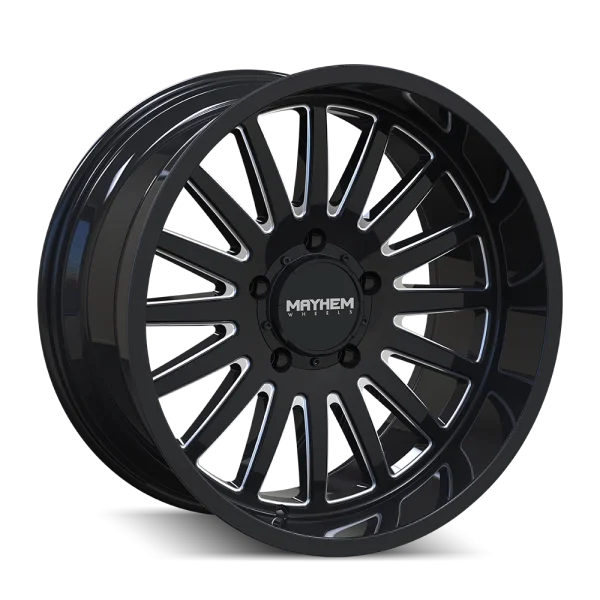 Mayhem – UTOPIA – Black – 20″x10″ -19mm – Summer Wheels – 8114-2173BM