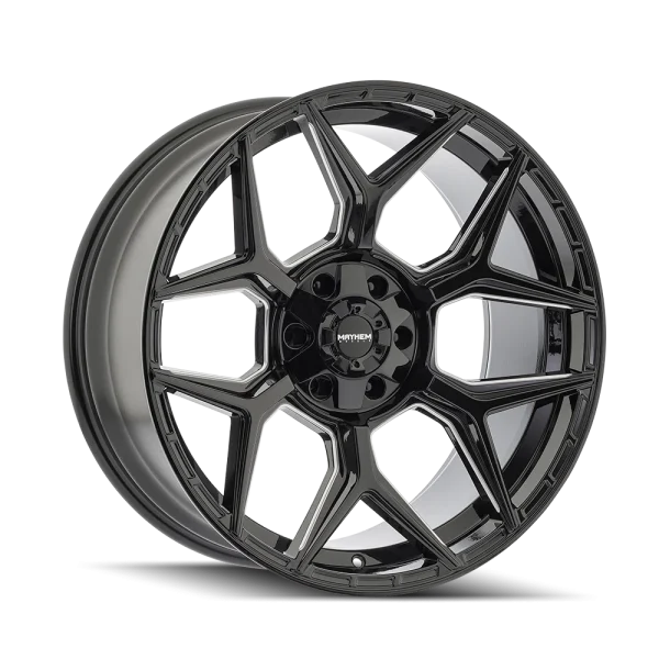 Mayhem – VANQUISH – Black – 20″x10″ -19mm – Summer Wheels – 8119-2137M-19
