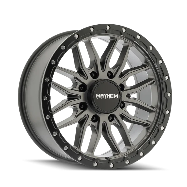Mayhem – VECTOR – Gunmetal – 17″x9″ 18mm – All weather Wheels – 8310-7978MGT
