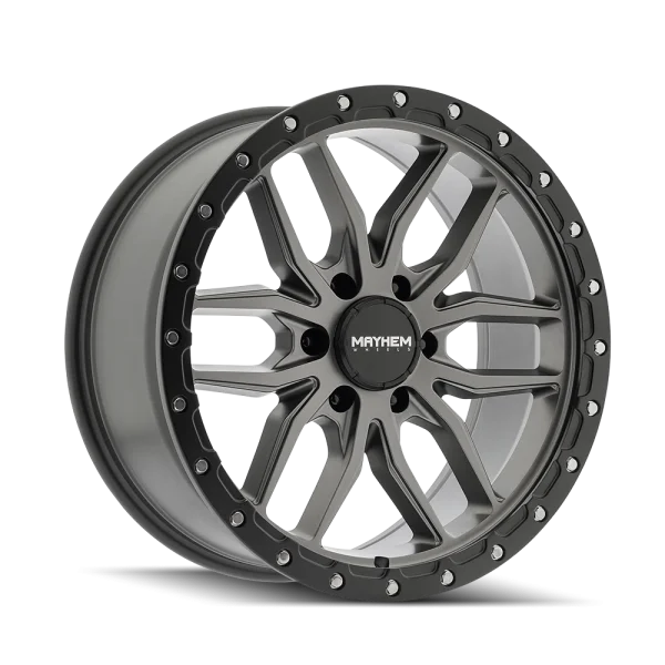 Mayhem – VECTOR – Gunmetal – 17″x9″ 18mm – All weather Wheels – 8310-7936MGT