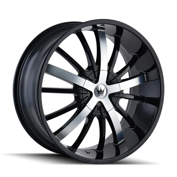 Mazzi – ESSENCE – Black – 22″x9.5″ 18mm – Summer Wheels – 364-22952B