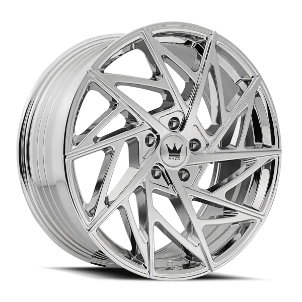 Mazzi – FREESTYLE – Chrome – 17″x8″ 35mm – Summer Wheels – 377-7812C