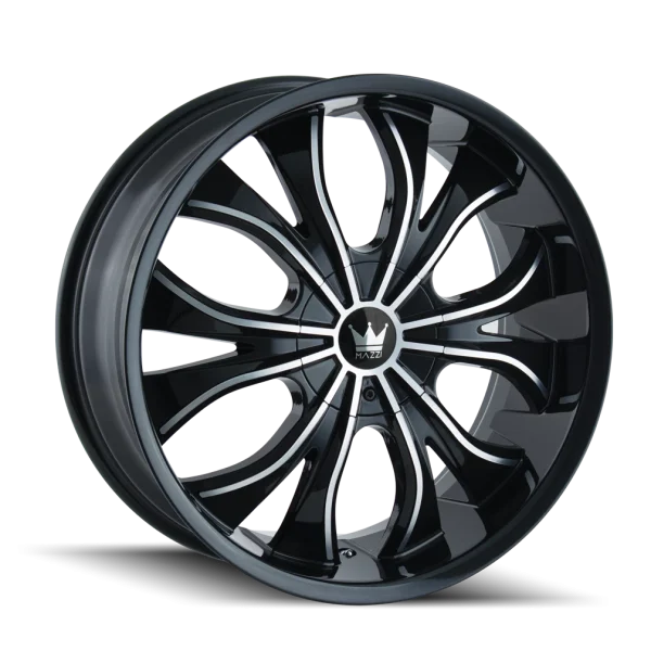Mazzi – HUSTLER – Black – 20″x8.5″ 35mm – Summer Wheels – 342-2814B