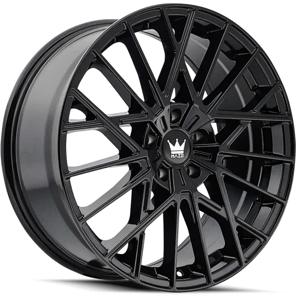 Mazzi – JINX – Black – 20″x8.5″ 38mm – All weather Wheels – 378-2831GB38