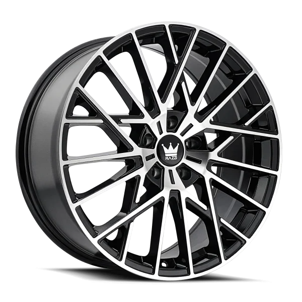 Mazzi – JINX – Black – 20″x8.5″ 38mm – Summer Wheels – 378-2812BM38