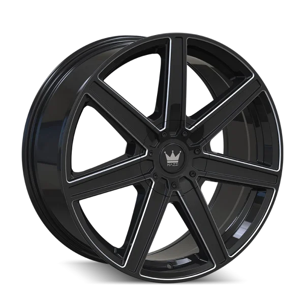 Mazzi – LAGUNA – Black – 18″x8″ 35mm – Summer Wheels – 376-8809B