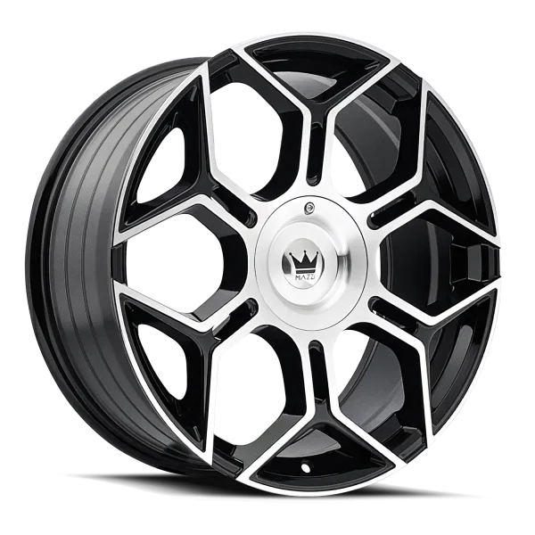 Mazzi – LIBRA – Black – 20″x8.5″ 35mm – Summer Wheels – 379-2811BM
