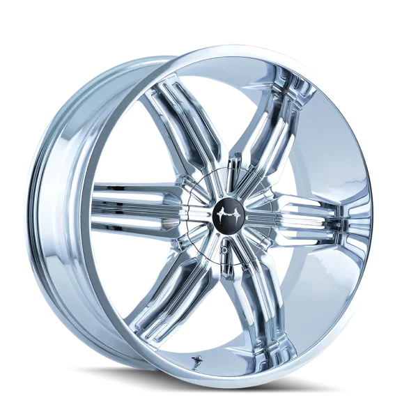 Mazzi – RUSH – Chrome – 24″x9.5″ 18mm – Summer Wheels – 792-24917C