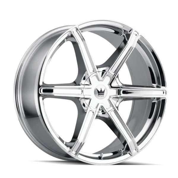 Mazzi – STILTS – Chrome – 18″x8″ 20mm – Summer Wheels – 371-8837C