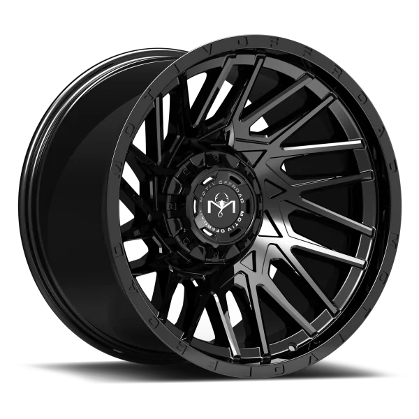 Motiv Off Road – Mutant – Black – 20″x10″ -25mm – All weather Wheels – 424B-2100525
