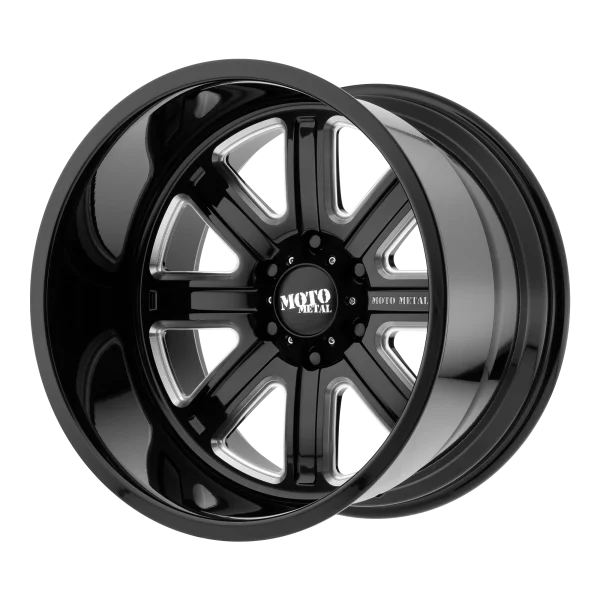 Moto Metal – MO402 – Black – 20″x10″ -24mm – Summer Wheels – MO40221068924N