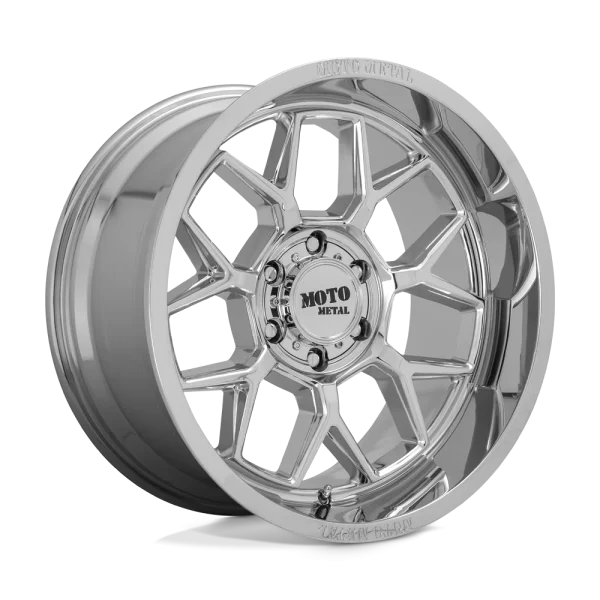 Moto Metal – MO803 BANSHEE – Chrome – 20″x10″ -18mm – Summer Wheels – MO80321050218N