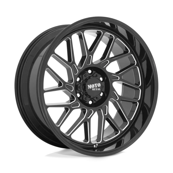 Moto Metal – MO805 – Black – 20″x10″ -18mm – Summer Wheels – MO80521085318N
