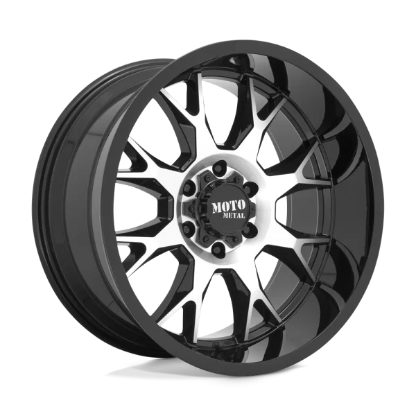 Moto Metal – MO806 – Black – 20″x10″ -18mm – Summer Wheels – MO80621085518N