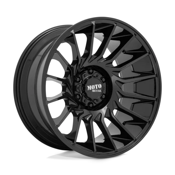 Moto Metal – MO807 – Black – 20″x10″ -18mm – All weather Wheels – MO80721050318N