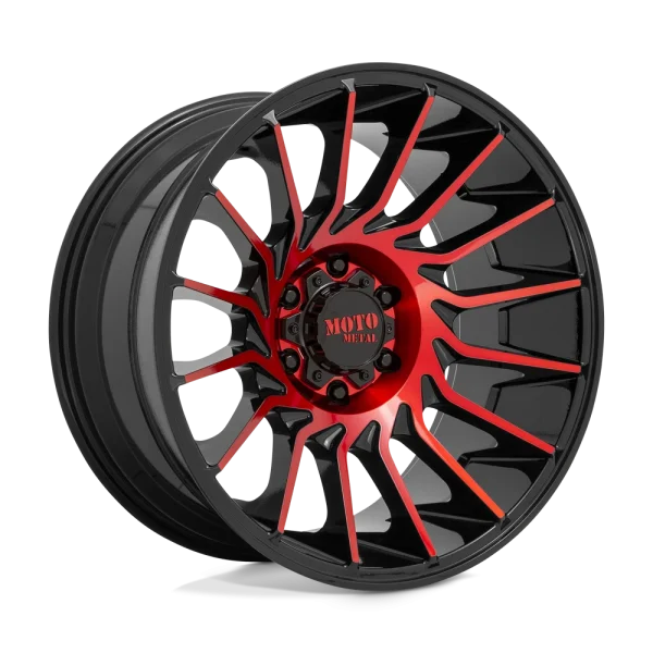 Moto Metal – MO807 – Black – 20″x10″ -18mm – Summer Wheels – MO80721050918N