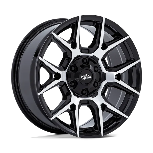 Moto Metal – MO813 MASON – Black – 17″x8.5″ 0mm – Summer Wheels – MO813BD17856800