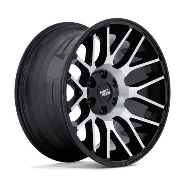 Moto Metal – MO816 OVERLOOK – Black – 20″x10″ -18mm – Summer Wheels – MO816BD20108718N