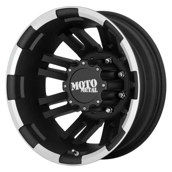 Moto Metal – MO963 – Black – 16″x6″ -134mm – Summer Wheels – MO96366080794N