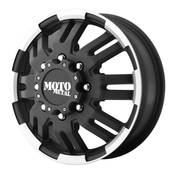 Moto Metal – MO963 – Gunmetal – 16″x6″ 111mm – All weather Wheels – MO96366080799