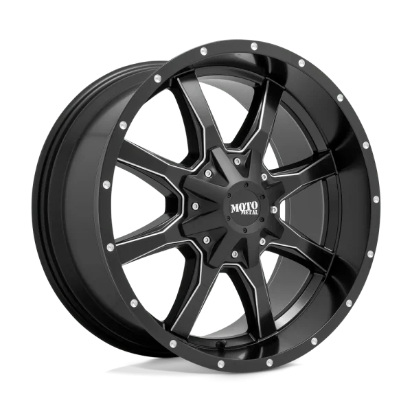 Moto Metal – MO970 – Black – 20″x9″ 18mm – Summer Wheels – MO97029086918BC