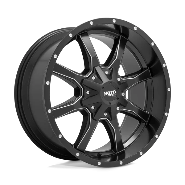 Moto Metal – MO970 – Black – 16″x7″ 42mm – Summer Wheels – MO97067016942