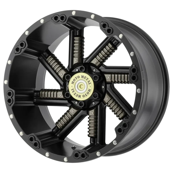 Moto Metal – MO979 BUCKSHOT – Black – 20″x12″ -44mm – All weather Wheels – MO97921267744N