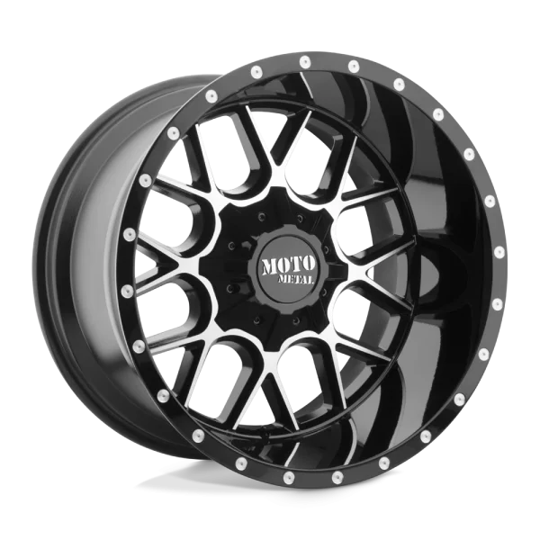 Moto Metal – MO986 SIEGE – Black – 20″x10″ -18mm – Summer Wheels – MO98621067318N