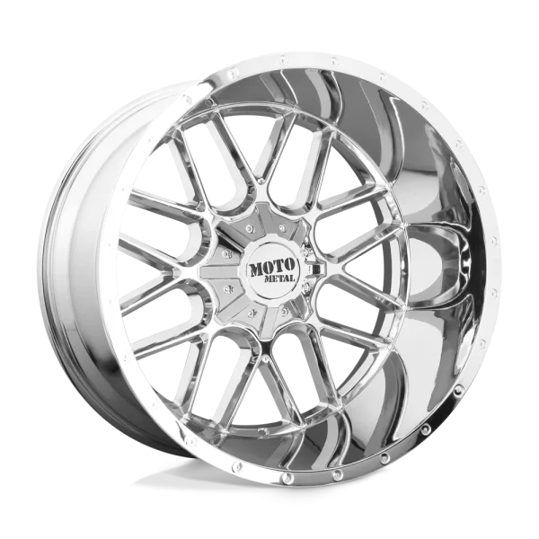 Moto Metal – MO986 SIEGE – Chrome – 20″x10″ -18mm – Summer Wheels – MO98621035218N