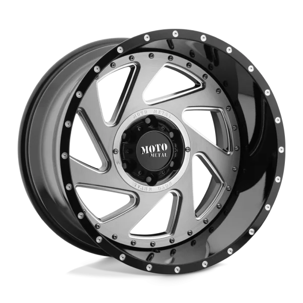Moto Metal – MO989 CHANGE UP – Black – 20″x12″ -44mm – Summer Wheels – MO98921250344N