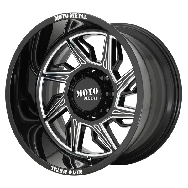Moto Metal – MO997 HURRICANE – Black – 20″x10″ -18mm – Summer Wheels – MO99721063318NR