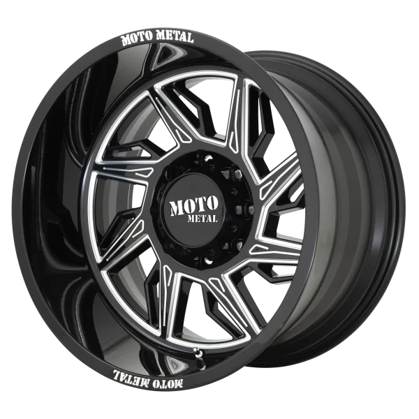 Moto Metal – MO997 HURRICANE – Black – 20″x10″ -18mm – Summer Wheels – MO99721087318NR