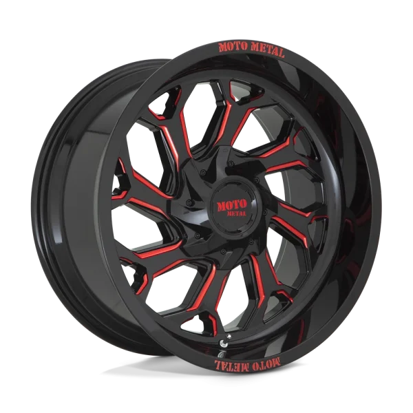 Moto Metal – MO999 – Black – 20″x10″ -18mm – Summer Wheels – MO99921035918N