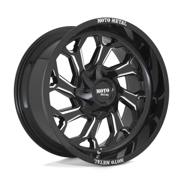 Moto Metal – MO999 – Black – 20″x10″ -18mm – Summer Wheels – MO99921086318N